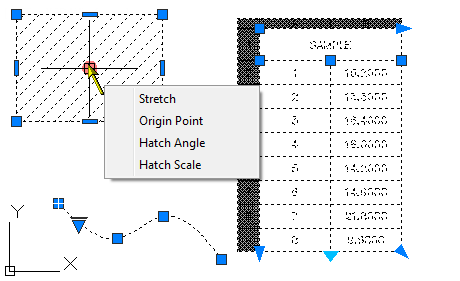 Grip and stretch points