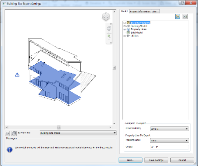 Building Site Dialog