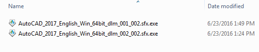 AutoCAD 2017 Multiple File Download