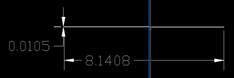 Rectangle with dimensions.