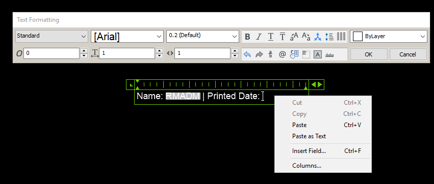 BricsCAD Plot Stamp 03